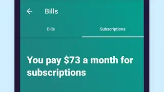 Mint Bills screenshot