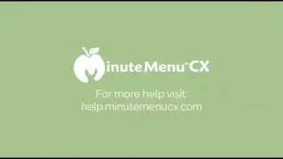 Minute Menu CX screenshot