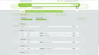 MinuteDock screenshot