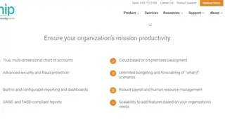MIP Fund Accounting screenshot
