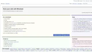 Miraheze screenshot