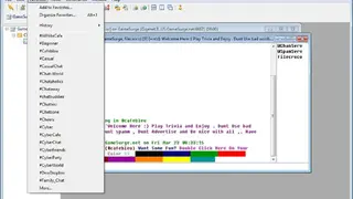 mIRC screenshot