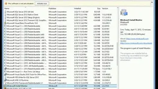 Mirekusoft Install Monitor screenshot