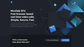 MiroTalk SFU screenshot
