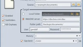 Mirror Backup screenshot