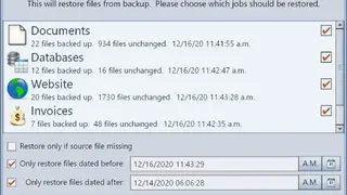 Mirror Backup screenshot