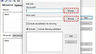 MirrorFolder screenshot