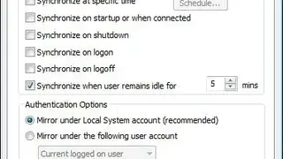 MirrorFolder screenshot