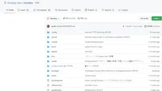 Misskey screenshot