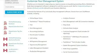 Mitchell RepairCenter screenshot