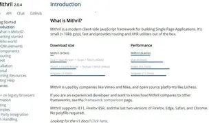 Mithril screenshot