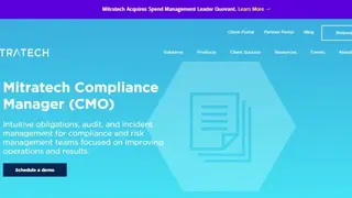 Mitratech Compliance Manager (CMO) screenshot