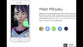 Mitsuku Chatbot screenshot