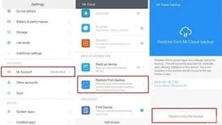 MIUI Backup screenshot