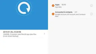 MIUI Backup screenshot