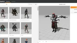 Mixamo screenshot