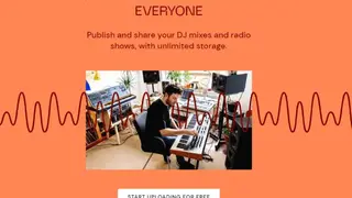 Mixcloud screenshot