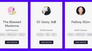 Mixcloud screenshot