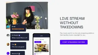 Mixcloud screenshot