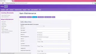 MixERP screenshot