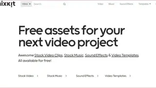 Mixkit screenshot