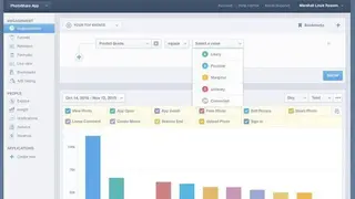Mixpanel screenshot