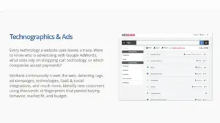 MixRank screenshot