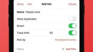 Mixtapes screenshot