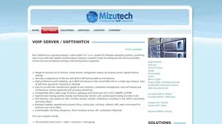 Mizutech VoIP Server screenshot