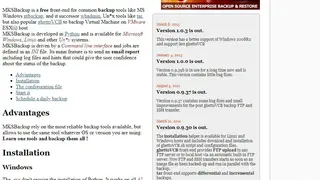 MKSBackup screenshot