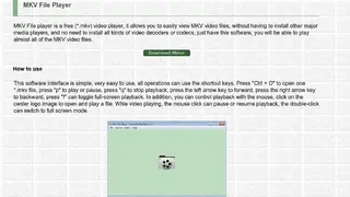 MKV File Player screenshot