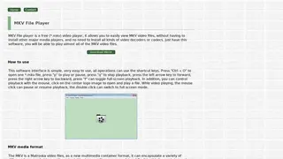 MKV File Player screenshot
