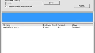 Mkv2vob screenshot