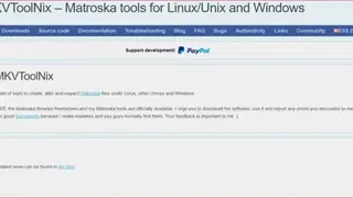 MKVToolnix screenshot
