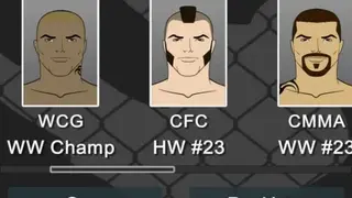 MMA Manager screenshot