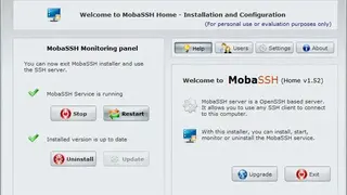 MobaSSH screenshot