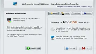MobaSSH screenshot