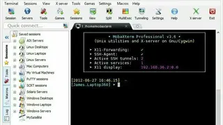 MobaXterm screenshot