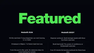 mobiefit Body screenshot
