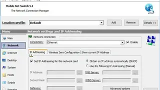 Mobile Net Switch screenshot