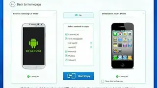 Mobile Phone Transfer screenshot