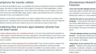 Mobile Phone Transfer screenshot