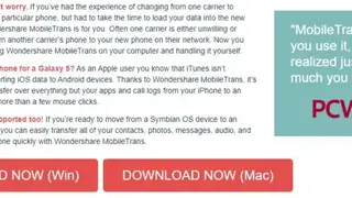 Mobile Phone Transfer screenshot