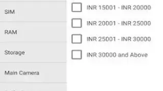 Mobile Price and Specs screenshot