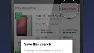 Mobile Price Comparison App screenshot