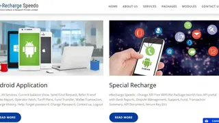 Mobile Recharge Software – eRecharge Speedo screenshot