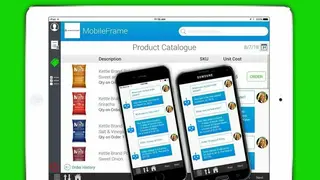 MobileFrame’s Delivery Software screenshot