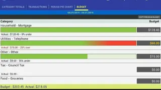 MoBill Budget screenshot