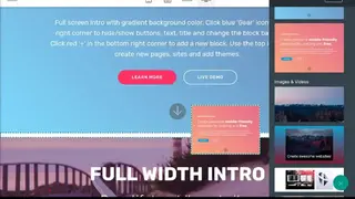 Mobirise Website Builder screenshot