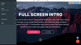 Mobirise Website Builder screenshot